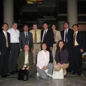 U.S. and Chinese representatives at the Methane to Markets Partnership Expo in China, 2007.