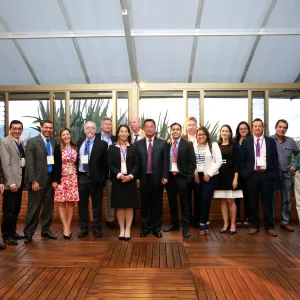 GMI leadership at the GMI Coal Mines Subcommittee meeting in Colombia, 2015.