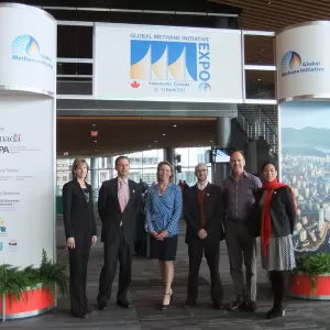 U.S. representatives at the GMI Expo in Canada, 2013.