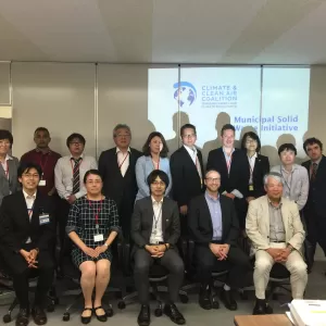 GMI and CCAC meeting on Municipal Solid Waste in Japan, 2016.