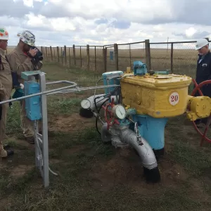 Site visit to an oil & gas compressor station in Kazakhstan, 2016.