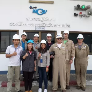 Site visit to PTT Gas in Thailand, 2015.