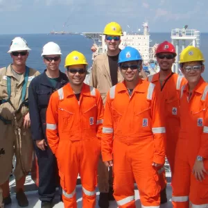 Site visit to PTT Gas in Thailand, 2015.