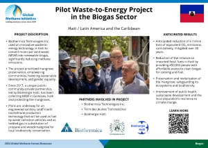 Thumb for Pilot Waste-to-Energy Project in the Biogas Sector