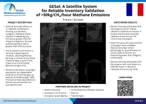 Thumb for GESat: A Satellite System for Reliable Inventory Validation of >50kg/CH4/hour Methane Emissions