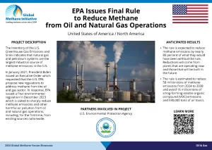 Thumb for Poster EPA Issues Final Rule to Reduce Methane from Oil and Natural Gas Operations