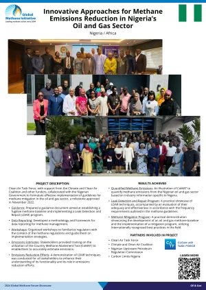 Thumb for Innovative Approaches for Methane Emissions Reduction in Nigeria's Oil and Gas Sector