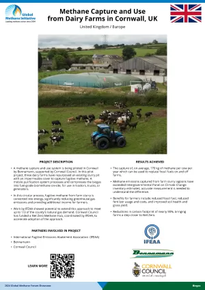Thumb for Methane Capture and Use from Dairy Farms in Cornwall, UK