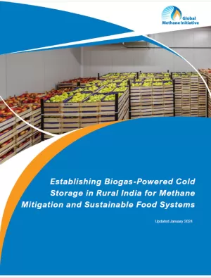 thumb for Establishing Biogas-Powered Cold Storage in Rural India for Methane Mitigation and Sustainable Food Systems