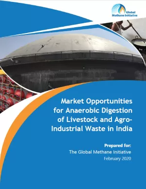 thumb for Market Opportunities for Anaerobic Digestion of Livestock and Agro-Industrial Wastes in India